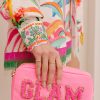 Bags Stoney Clover Lane | Stoney Clover Lane - "Glam" Small Pouch - Bubblegum