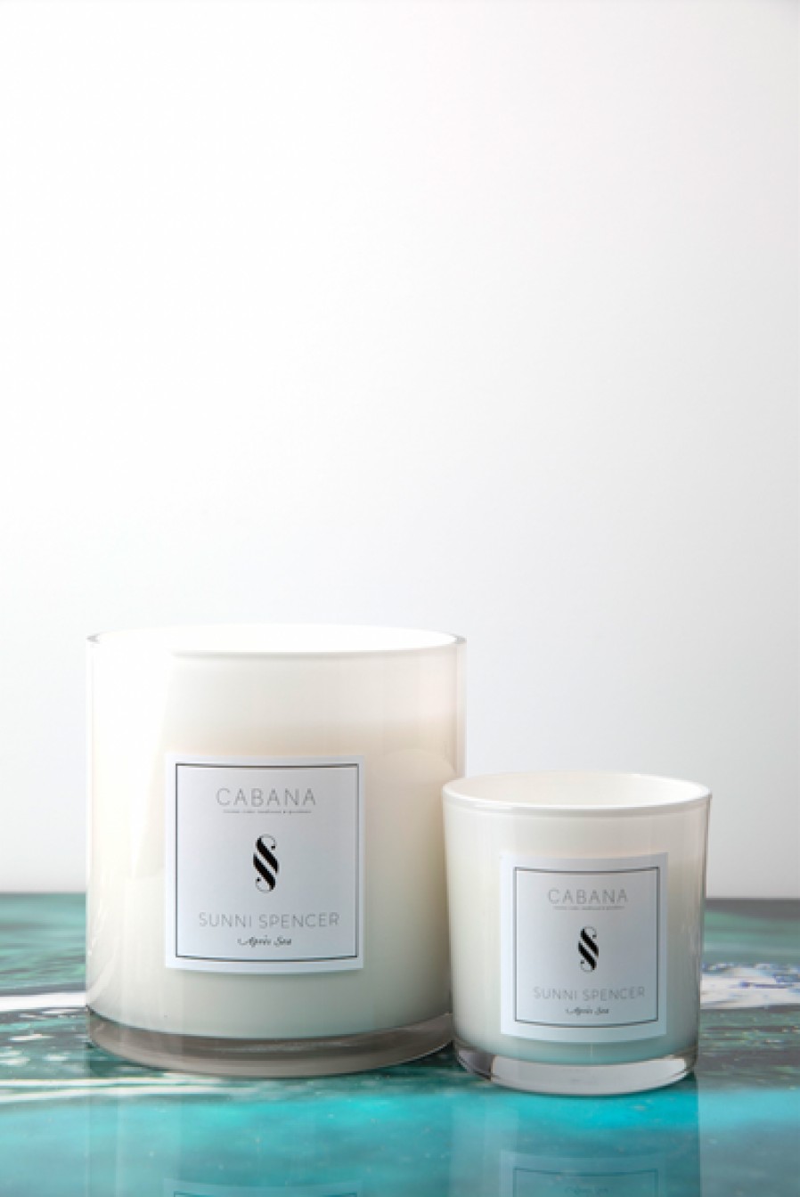 Home Sunni Spencer | Sunni Spencer - Cabana Candle - White Classic