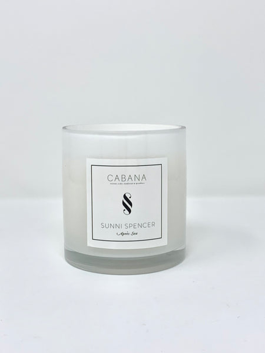 Home Sunni Spencer | Sunni Spencer - Cabana Candle - White Classic