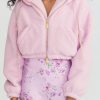 Clothing LoveShackFancy | Loveshackfancy - Darcelle Bomber - Pale Rose