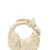 Bags Poolside | Poolside - The Josie Knot Bag - Pearl Raffia