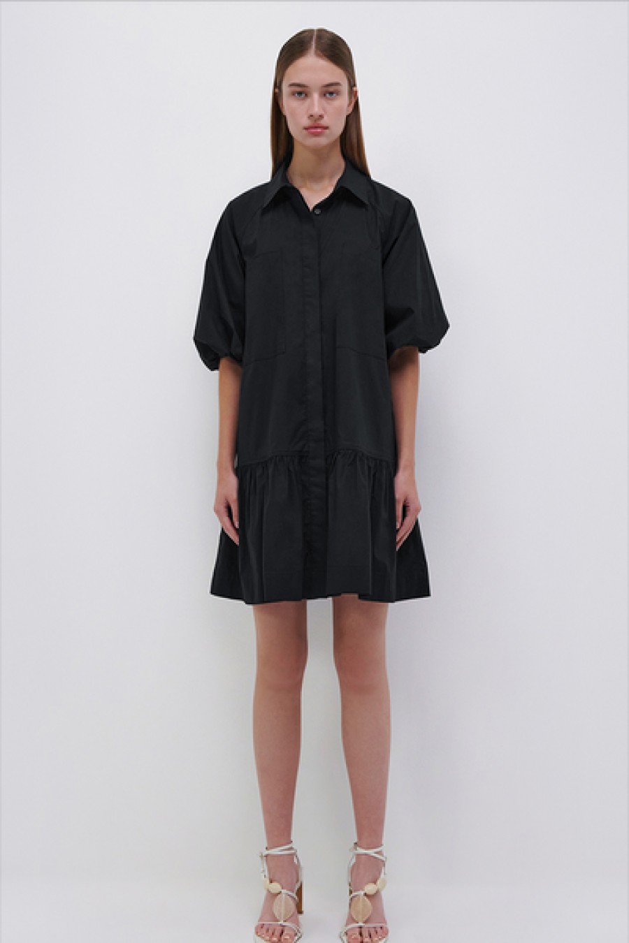 Clothing Simkhai | Simkhai - Signature Crissy Shirt Dress - Black