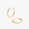 Accessories Marrin Costello Jewelry | Marrin Costello Jewelry - Jay 1" Hoops - Gold