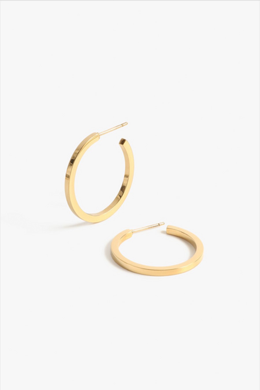 Accessories Marrin Costello Jewelry | Marrin Costello Jewelry - Jay 1" Hoops - Gold