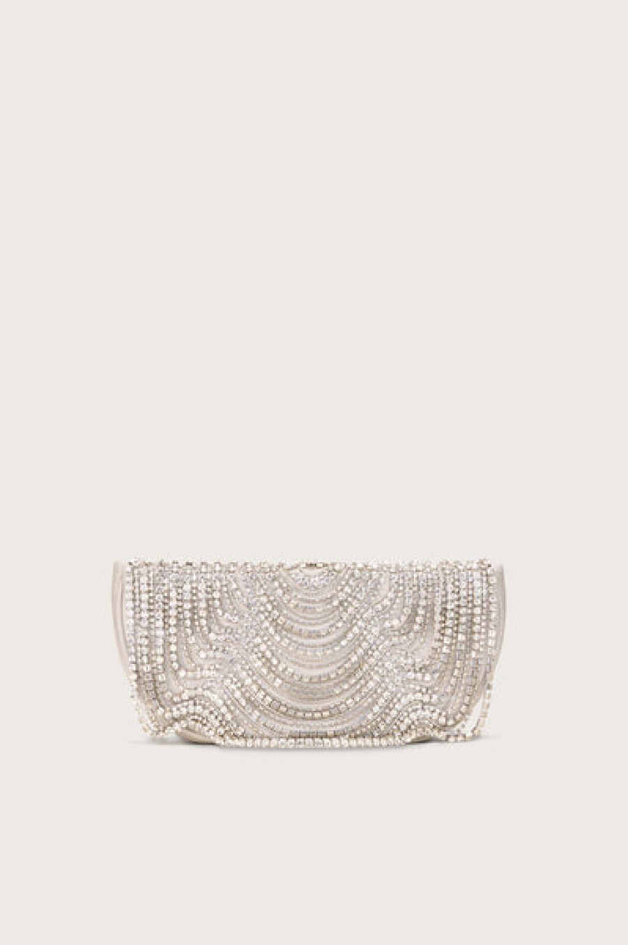 Bags Cult Gaia | Cult Gaia - Lael Clutch - Light Grey