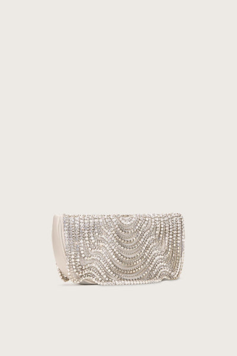 Bags Cult Gaia | Cult Gaia - Lael Clutch - Light Grey