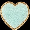 Bags Stoney Clover Lane | Stoney Clover Lane - Glitter Varsity Heart Patch - Cotton Candy