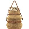 Bags Aranaz | Aranaz - Squiggle Handbag - Natural