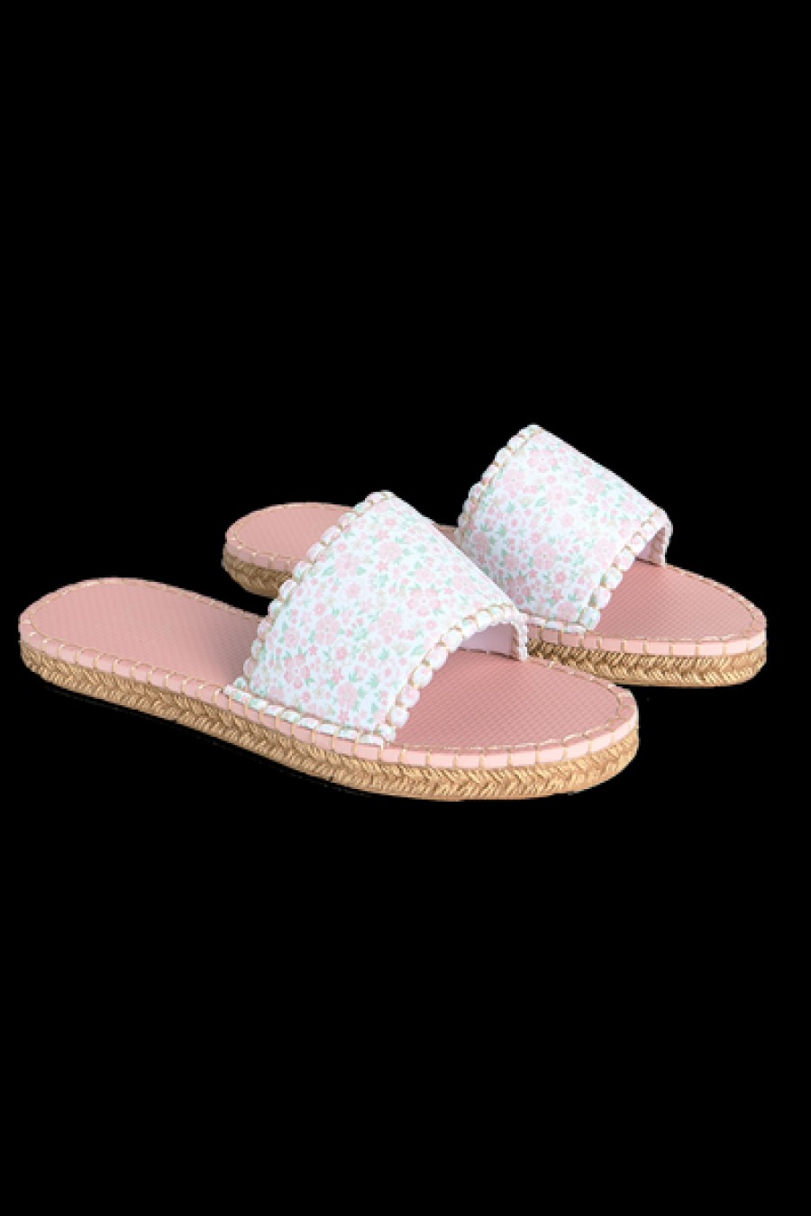 Shoes Sea Star Beachwear | Sea Star Beachwear - Cabana Slide - Minnow Antique Floral