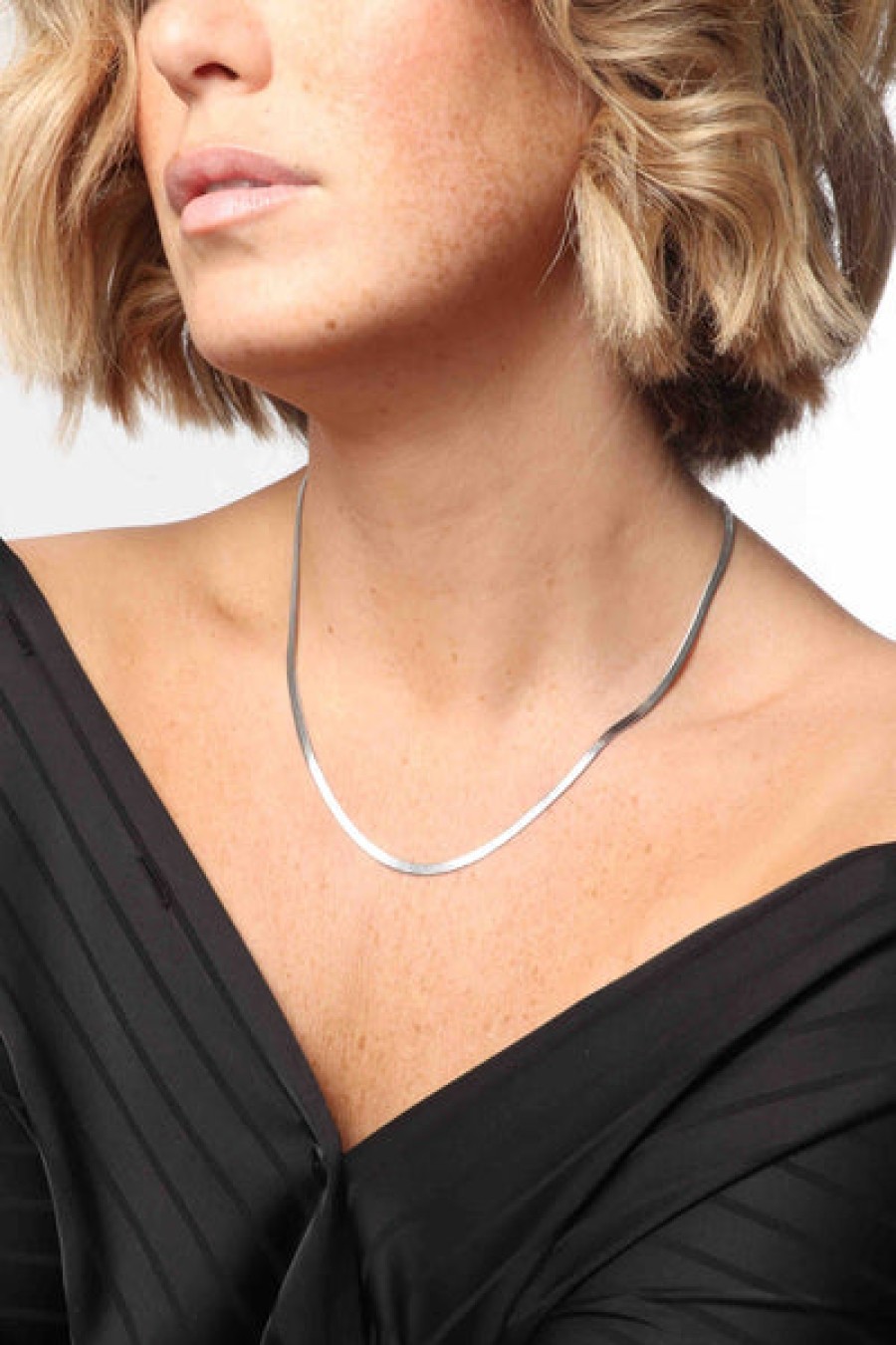 Accessories Marrin Costello Jewelry | Marrin Costello Jewelry - Ramsey 3Mm Chain - Silver