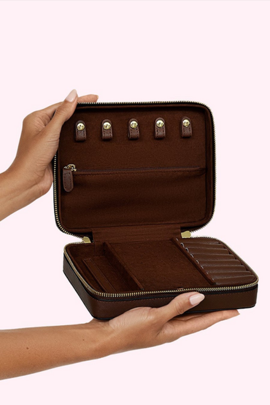 Bags Stoney Clover Lane | Stoney Clover Lane - Jewelry Case - Espresso