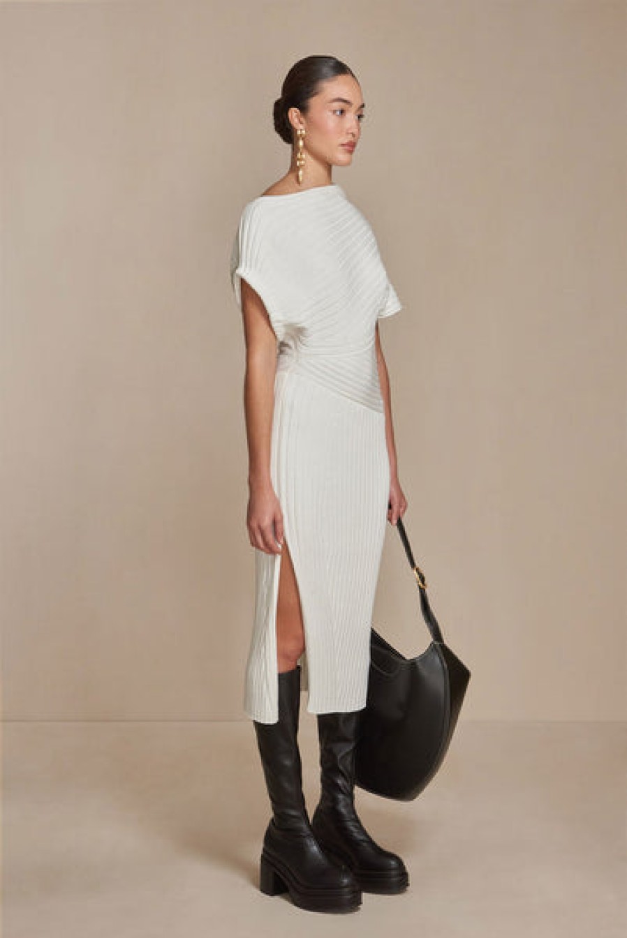 Clothing Cult Gaia | Cult Gaia - Naunet Knit Dress - Off White