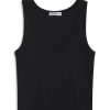 Clothing stateside | Stateside - 2X1 Rib Classic Tank - Black