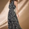 Clothing Hemant 0026 Nandita | Hemant & Nandita - Orah Long Dress - Black/White