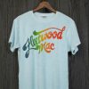 Clothing Madeworn | Madeworn - Fleetwood Mac Terrycloth Crop Tee - Blue Haze