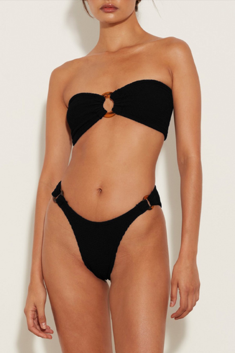 Swim HUNZA G | Hunza G - Gloria Bikini - Black