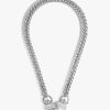 Accessories Marrin Costello Jewelry | Marrin Costello Jewelry - Gabriella Three-In-One Chain - Silver