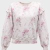 Clothing LoveShackFancy | Loveshackfancy - Keeva Pullover - Magenta Glow