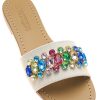 Shoes Mystique | Mystique - Calgary Sandal - Twill/Multi