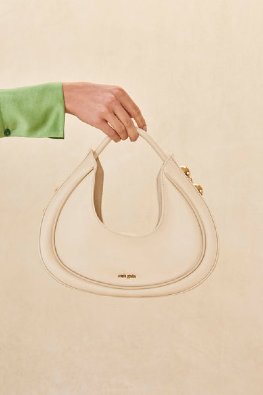 Bags Cult Gaia | Cult Gaia - Zabelle Shoulder Bag - Off White