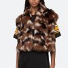 Clothing Sea New York | Sea New York - Karlie Faux Fur Vest - Multi