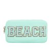 Bags Stoney Clover Lane | Stoney Clover Lane - "Beach" Small Pouch - Cotton Candy