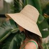 Accessories Janessa Leone | Janessa Leone - Tinsley Wide Brim Hat - Natural