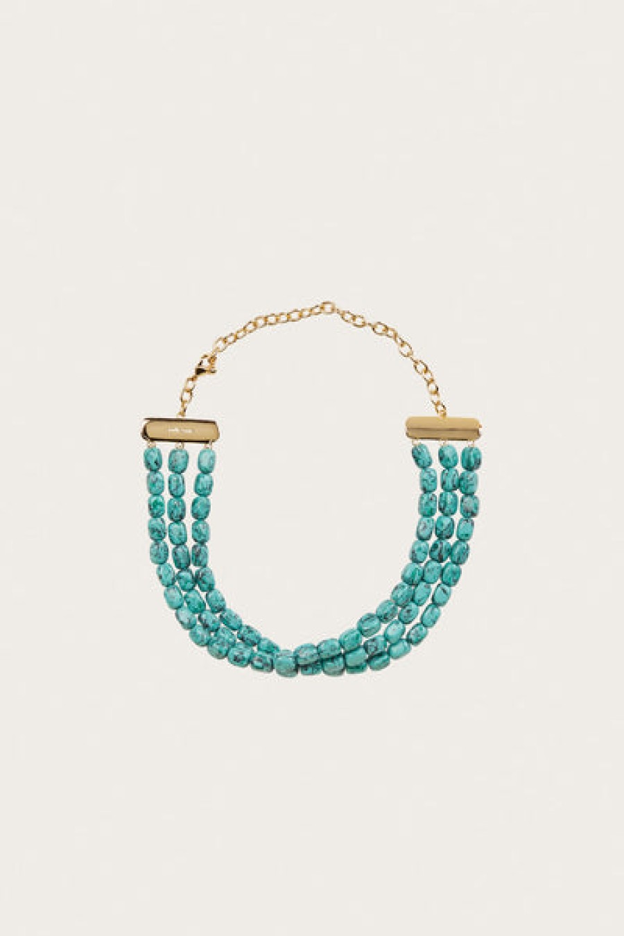 Accessories Cult Gaia | Cult Gaia - Nora Choker - Turquoise