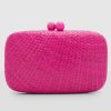 Bags Serpui | Serpui - Rose Bun Clutch Bag - Pink