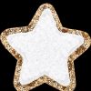 Bags Stoney Clover Lane | Stoney Clover Lane - Mini Glitter Varsity Star Patch - Blanc