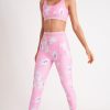 Clothing LoveShackFancy | Loveshackfancy - Luvette Legging - Baby Pink Clouds