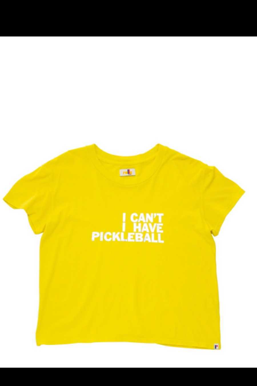 Clothing Rally Club | Rally Club - "I Can'T I Have Pickleball" Tee - Neon Yellow