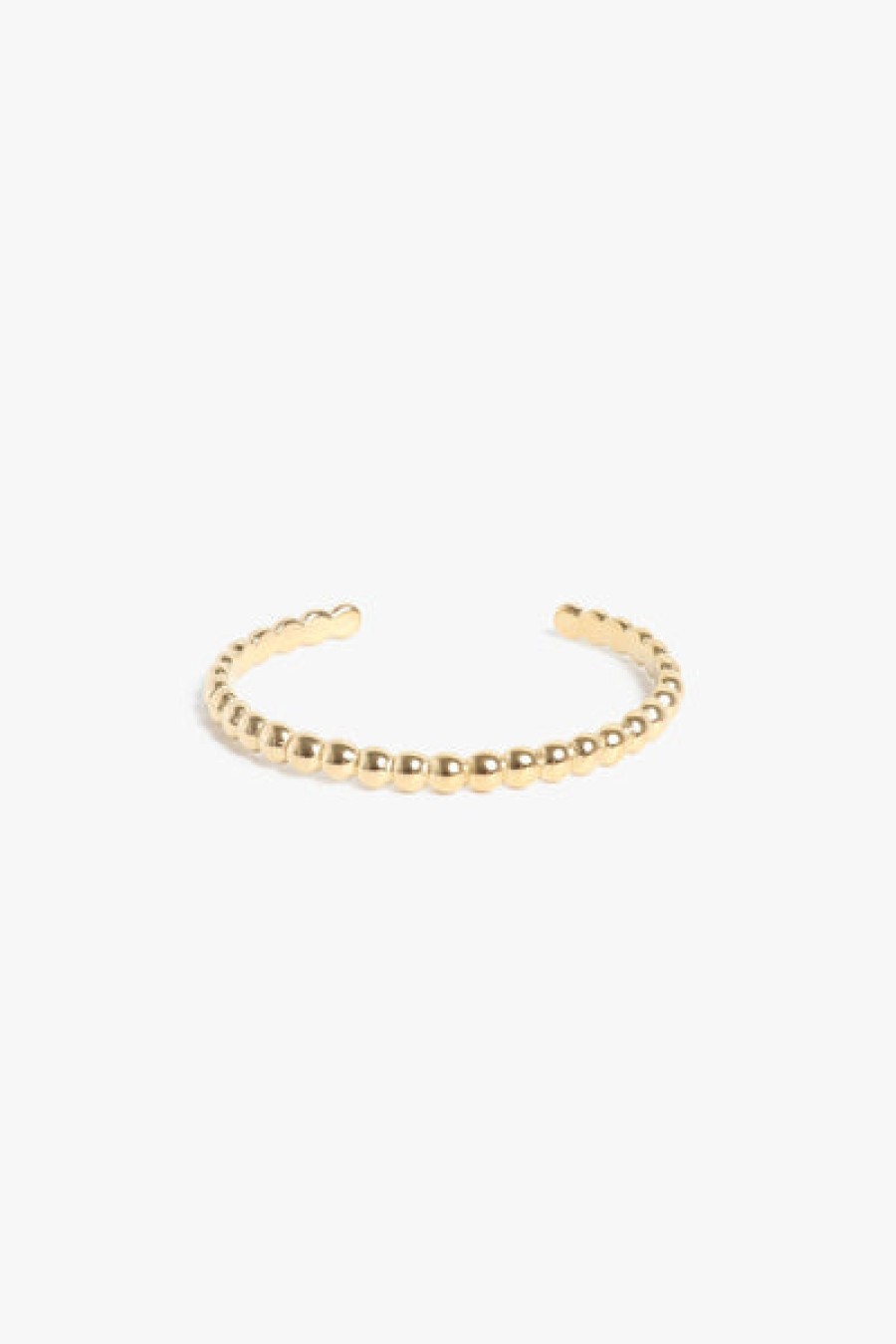 Accessories Marrin Costello Jewelry | Marrin Costello Jewelry - Crown 5Mm Cuff - Gold