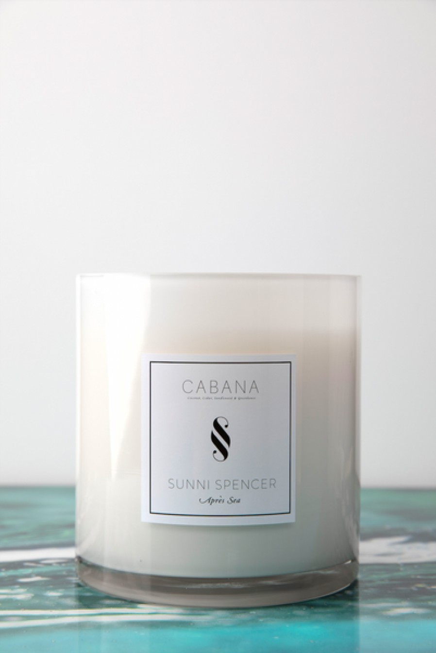 Home Sunni Spencer | Sunni Spencer - Cabana Candle - White Grand