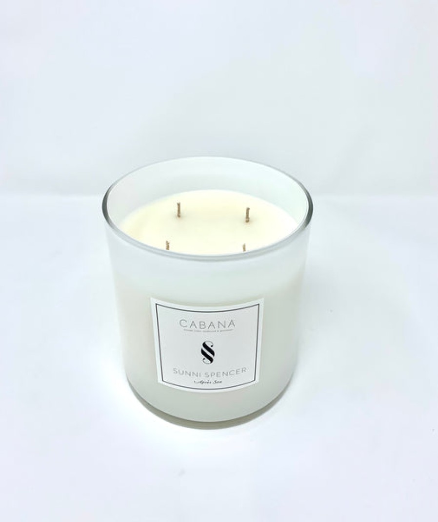 Home Sunni Spencer | Sunni Spencer - Cabana Candle - White Grand