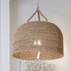 Home Sunni Spencer | Woven Rattan Oversized Pendant Light - Natural {Pre-Order}