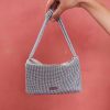 Bags Cult Gaia | Cult Gaia - Sienna Mini Rhinestone Bag - Clear