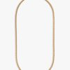 Accessories Marrin Costello Jewelry | Marrin Costello Jewelry - Nile 3Mm Chain - Gold