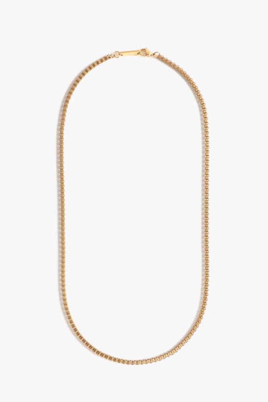 Accessories Marrin Costello Jewelry | Marrin Costello Jewelry - Nile 3Mm Chain - Gold