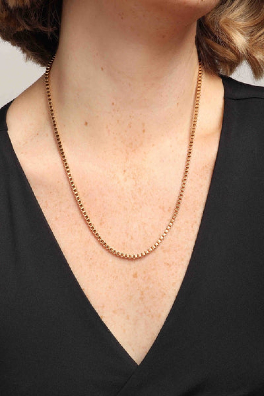 Accessories Marrin Costello Jewelry | Marrin Costello Jewelry - Nile 3Mm Chain - Gold