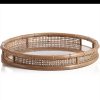 Home Zodax | Zodax - Kuta Round Rattan Serving Tray