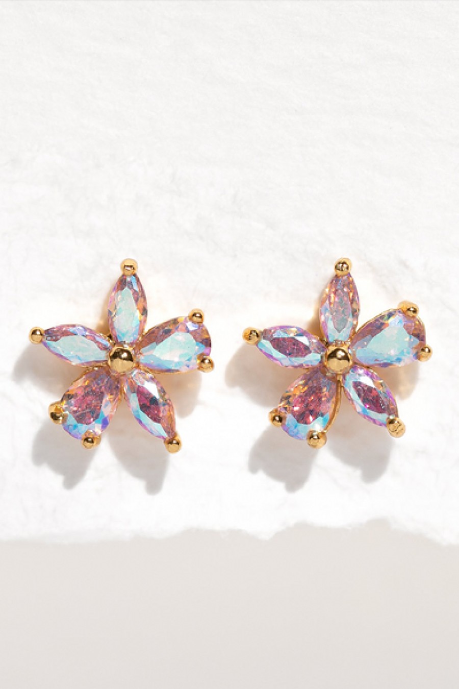 Accessories Girls Crew | Girls Crew - Gardenia Studs - Gold