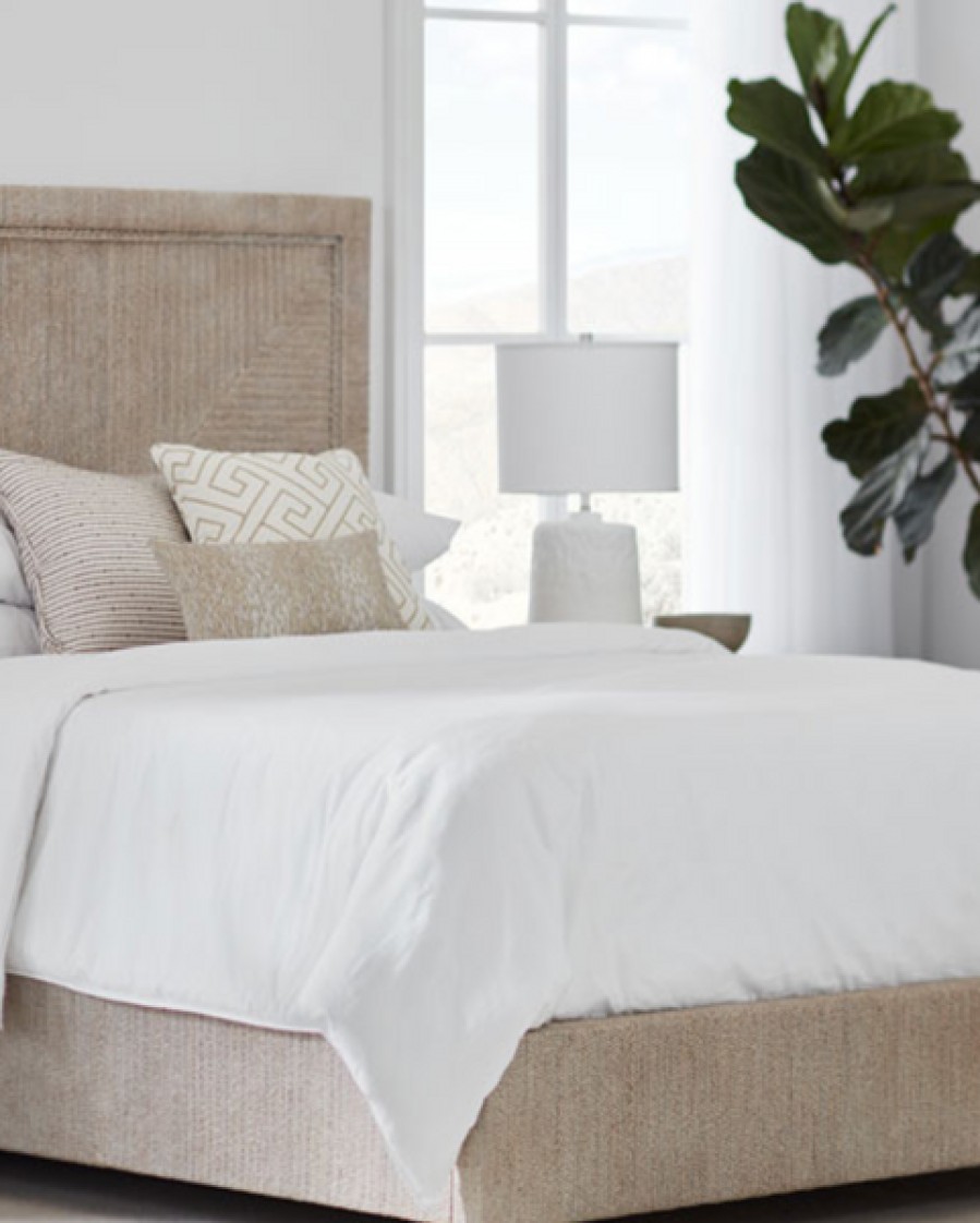 Home Sunni Spencer | White Sand Santa Barbara Bed - King