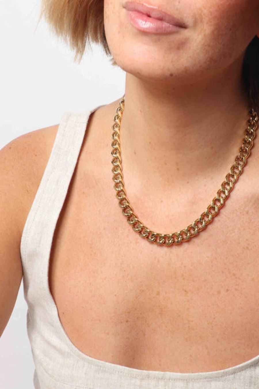 Accessories Marrin Costello Jewelry | Marrin Costello Jewelry - Queens Chain - Gold