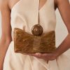 Bags Cult Gaia | Cult Gaia - Bahar Clutch - Saffron Yellow