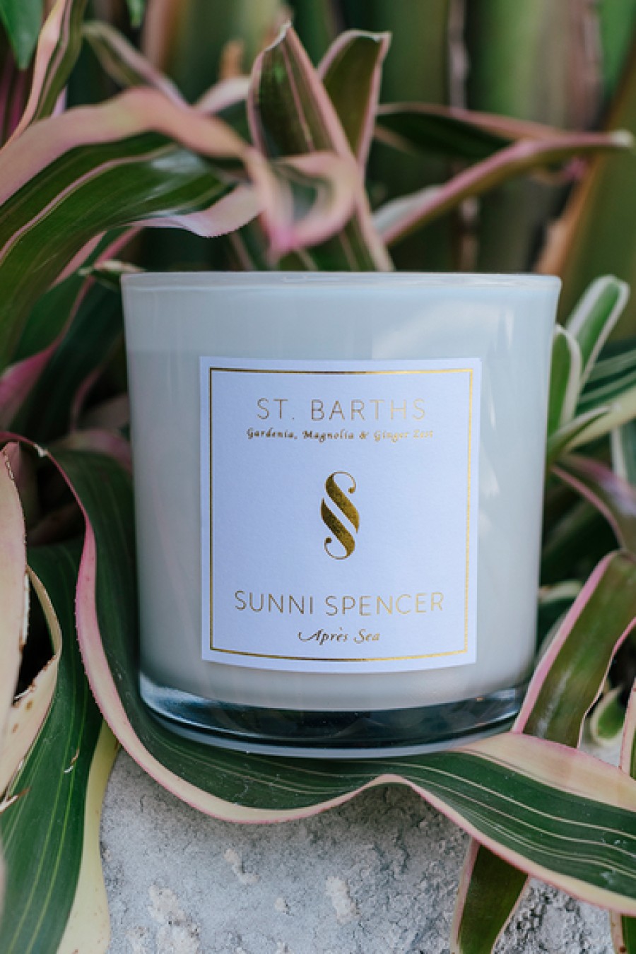 Home Sunni Spencer | Sunni Spencer - St. Barths Candle - White Classic