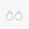 Accessories Marrin Costello Jewelry | Marrin Costello Jewelry - Ven 1" Hoops - Silver