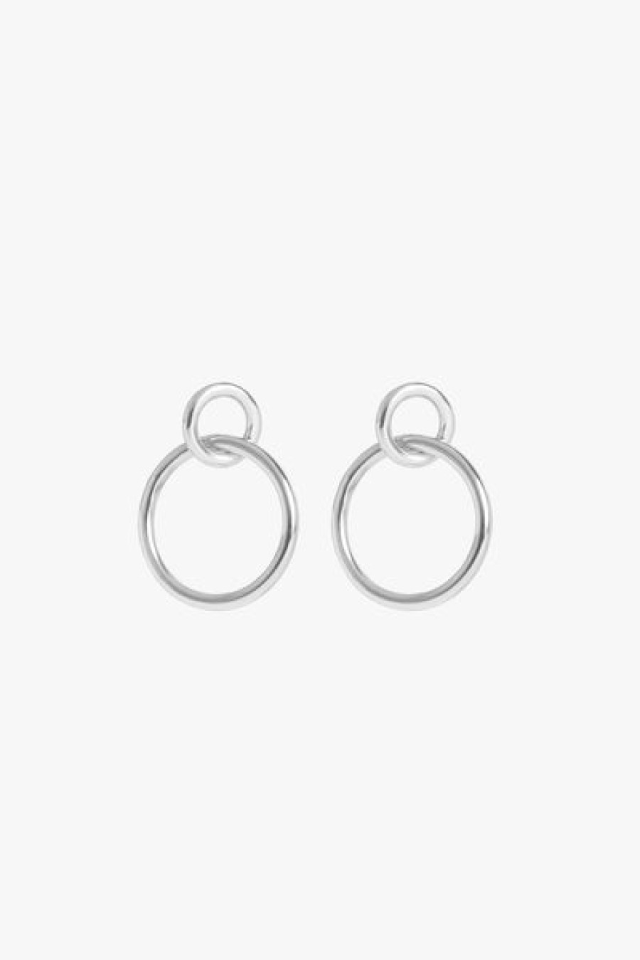 Accessories Marrin Costello Jewelry | Marrin Costello Jewelry - Ven 1" Hoops - Silver