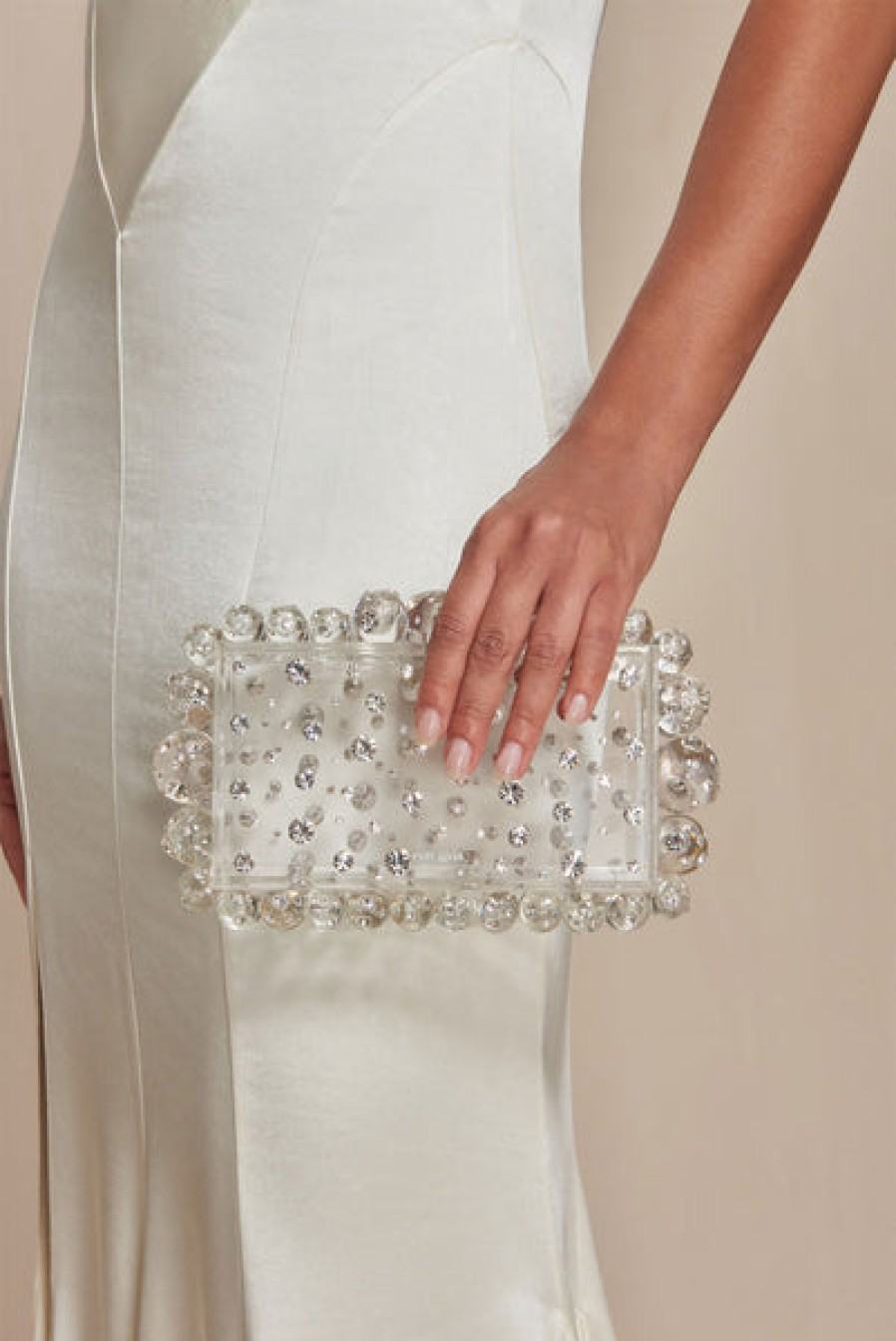 Bags Cult Gaia | Cult Gaia - Eos Clutch - Clear