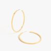 Accessories Marrin Costello Jewelry | Marrin Costello Jewelry - Jay 2" Hoops - Gold